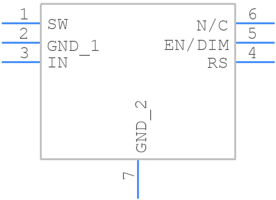 MP24893DQ-LF-P - Monolithic Power Systems (MPS) - PCB symbol