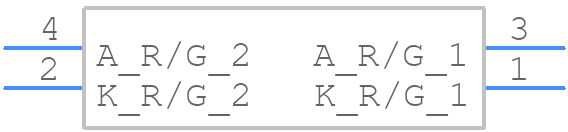 5530711F - Dialight - PCB symbol