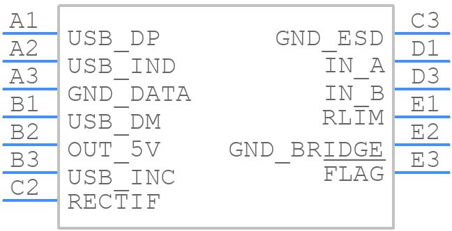 OCVPB21-13F6 - STMicroelectronics - PCB symbol