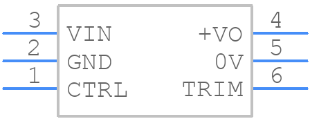 URB4812LD-30WR3 - Mornsun Power - PCB symbol