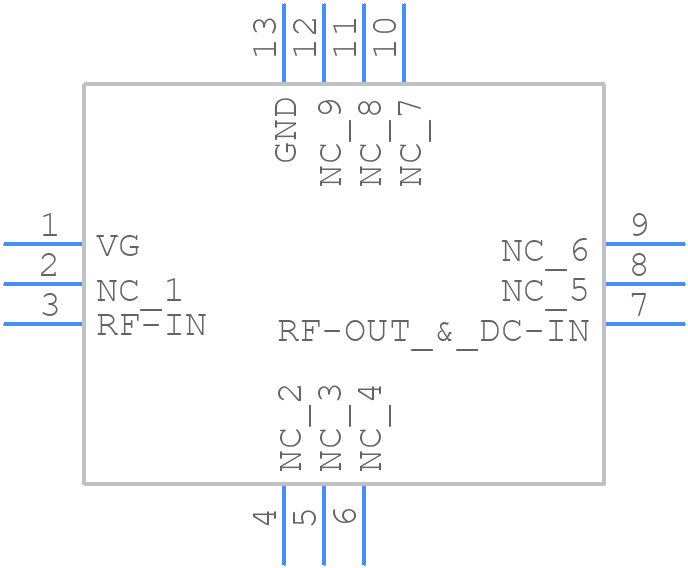 TSS-23LN+ - Mini-Circuits - PCB symbol