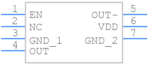 DSC1103AI5-156.2500 - Microchip - PCB symbol