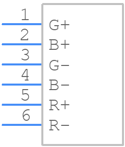 KRBT QDLP61.3A - ams OSRAM - PCB symbol
