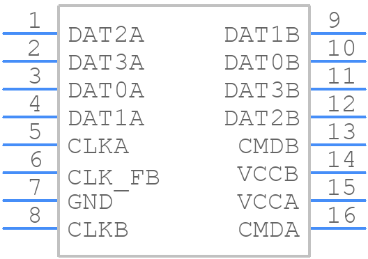 NVT4858HKZ - NXP - PCB symbol