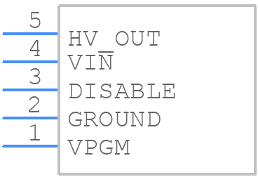 SIP90 - XP POWER - PCB symbol
