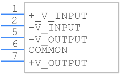 AM1D-0305DH30Z - aimtec - PCB symbol