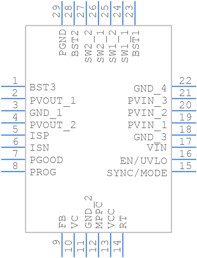 LT3120JV#PBF - Analog Devices - PCB symbol