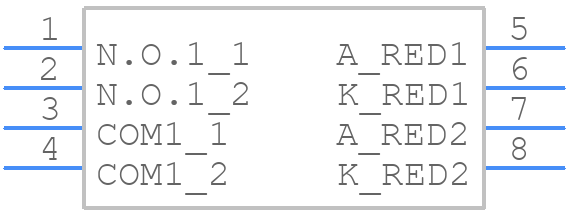 B3W-9010-R2N - OMRON Electronics - PCB symbol