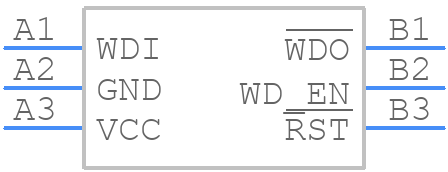 MAX16154DBAD+ - Analog Devices - PCB symbol