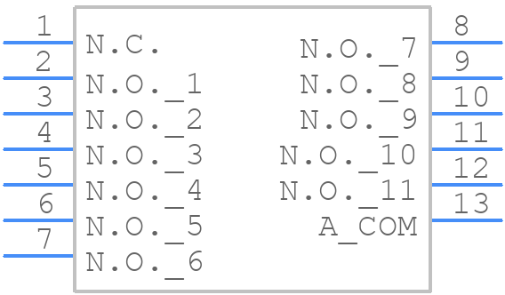 CK1048 - Lorlin - PCB symbol