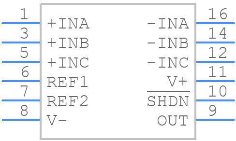 LT1997IMS-2#TRPBF - Analog Devices - PCB symbol