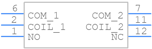 RSM954N-0111-85-1012 - Relpol - PCB symbol
