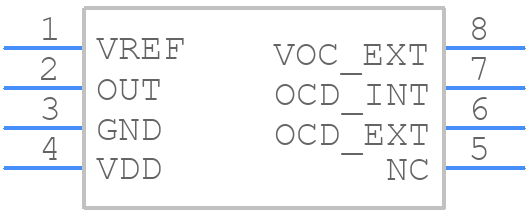 MLX91218LDC-ARX-300-SP - Melexis - PCB symbol