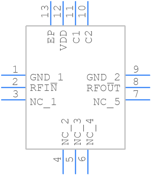 QPC3223TR7 - Qorvo - PCB symbol