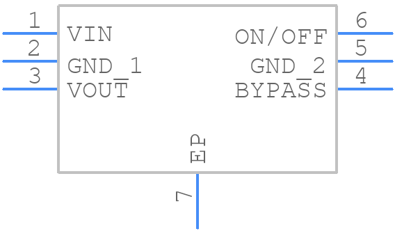 NCP623MN-33R2G - onsemi - PCB symbol