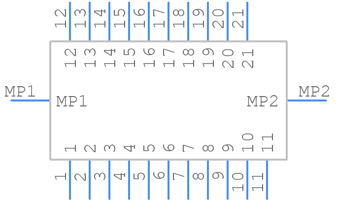 2-2328724-1 - TE Connectivity - PCB symbol
