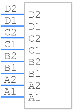 DF60-4P-10.16DSA(27) - Hirose - PCB symbol