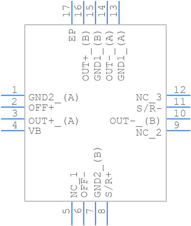HMC1052L-TR - Honeywell - PCB symbol