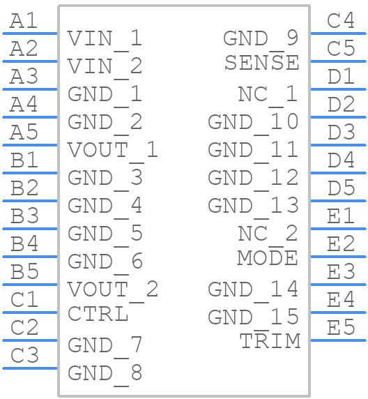 RBB10-2.0 - RECOM Power - PCB symbol