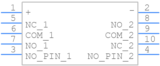 SP2-P-DC24V - Panasonic - PCB symbol