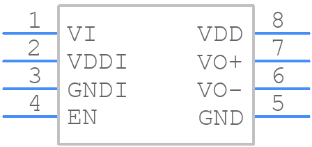 SI8271DB-ISR - Skyworks - PCB symbol