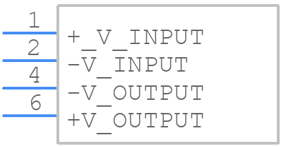 AM2D-2405SZ - aimtec - PCB symbol