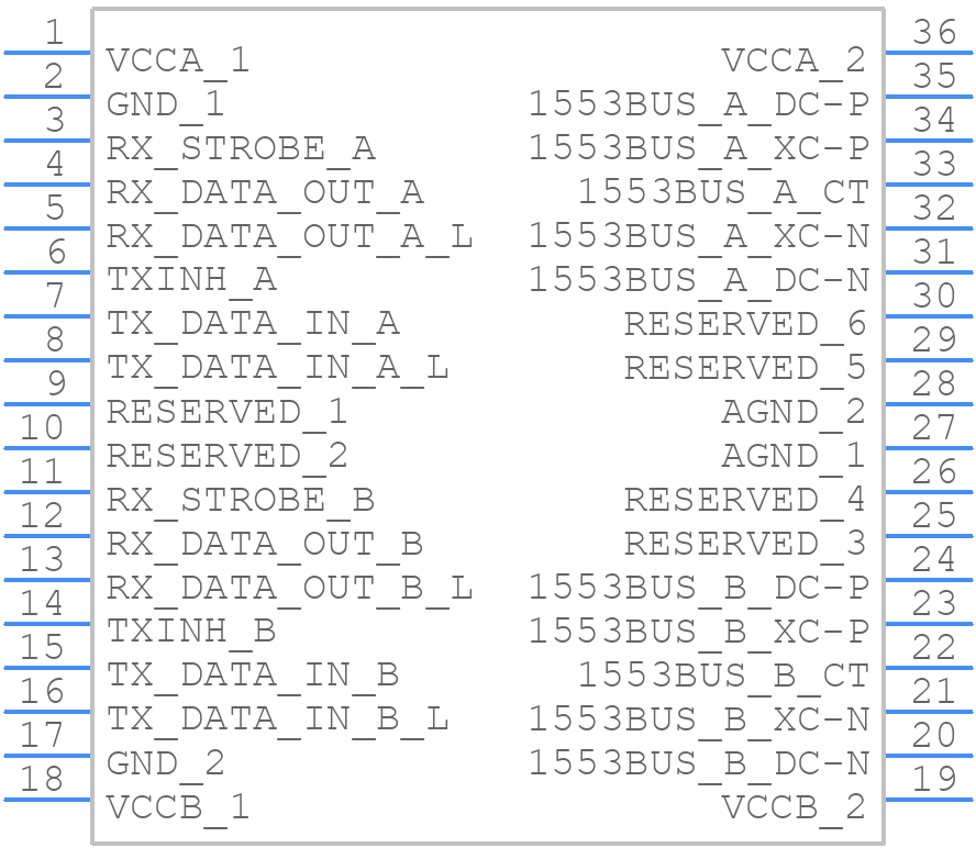 BU-67402F0GHL-450Z - DDC - PCB symbol
