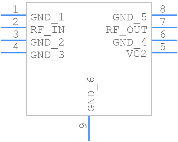 QPL7433TR13 - Qorvo - PCB symbol