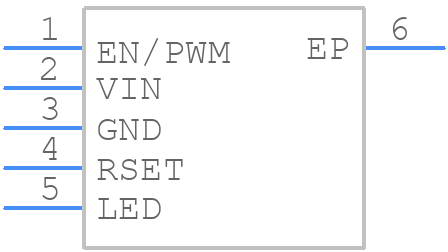 CAT4101 - onsemi - PCB symbol