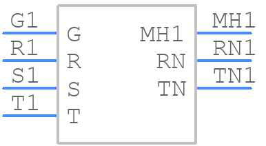 ACJS-PHOP - Amphenol - PCB symbol
