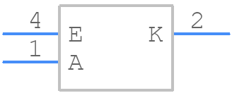 TLP387(E - Toshiba - PCB symbol