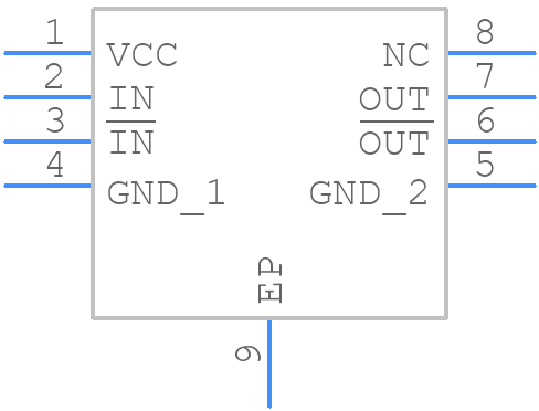 HMC438MS8G - Analog Devices - PCB symbol