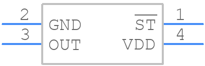 SIT8944BEE83-28SA69.795999 - SiTime - PCB symbol