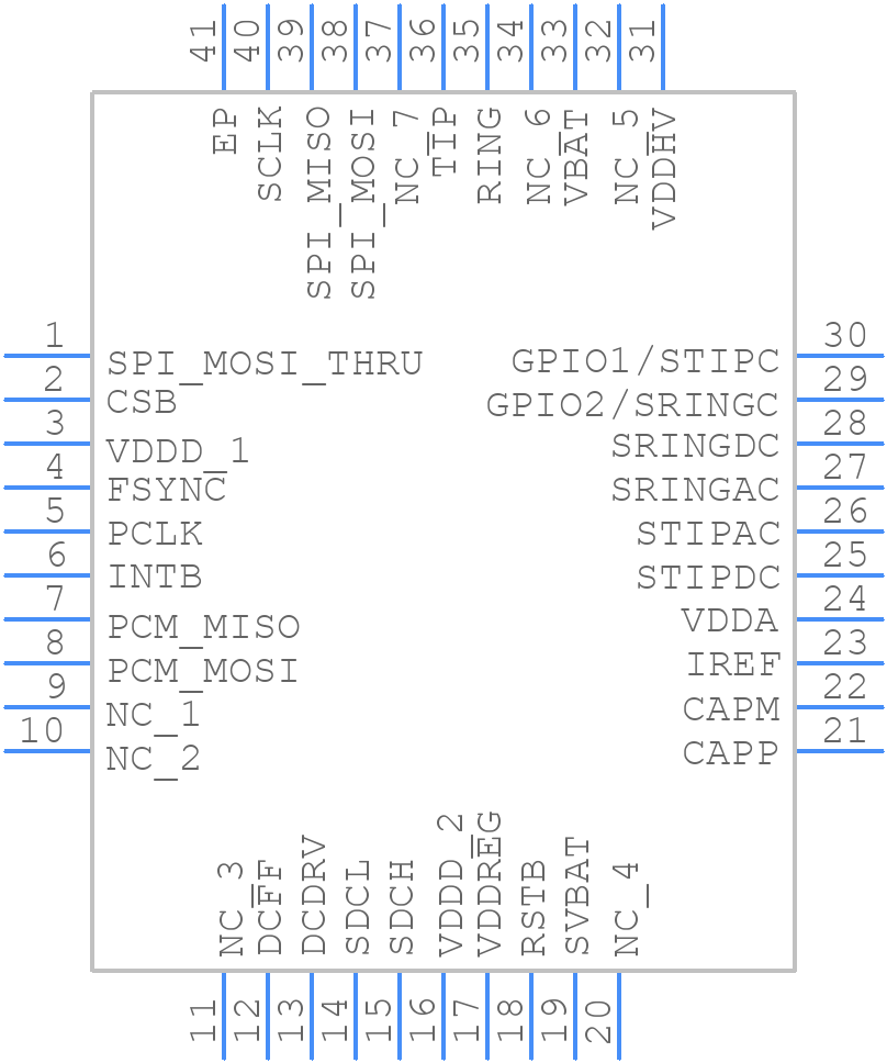 SI32185-A-GM - Skyworks - PCB symbol