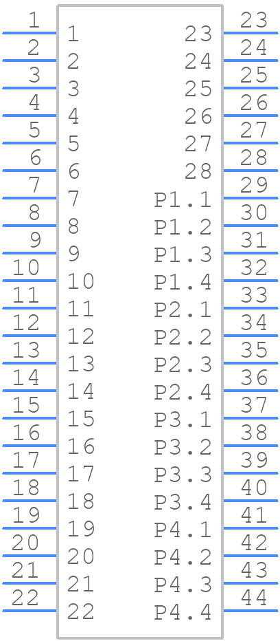 46114-4280 - Molex - PCB symbol
