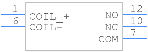 DS1EMDC12V - Panasonic - PCB symbol