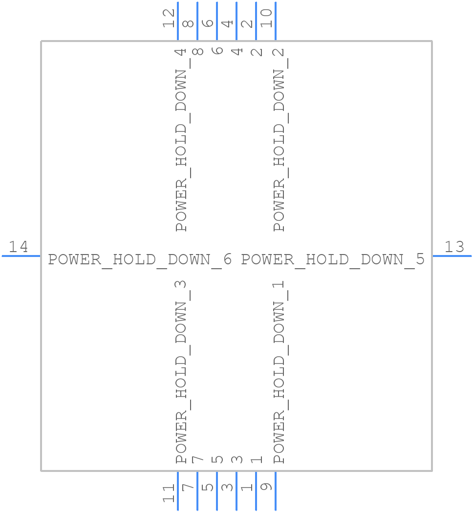 WP66DK-S008VA1-R15000 - JAE - PCB symbol