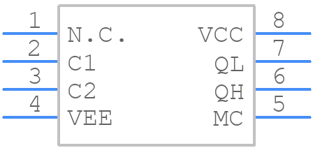 SAB6456A - NXP - PCB symbol
