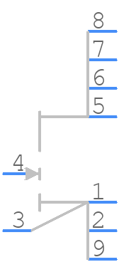 GS-065-030-2-L-MR - GaN Systems - PCB symbol