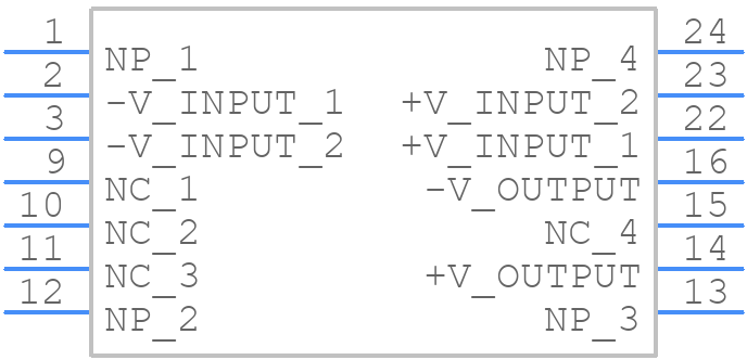 EC4A01H-E - Cincon - PCB symbol