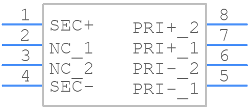 PH9500.065NLT - Yageo Group - PCB symbol