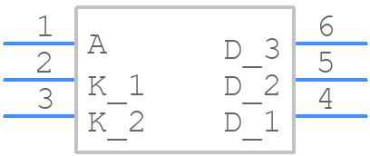 G3VM-61MT(TR01) - OMRON Electronics - PCB symbol