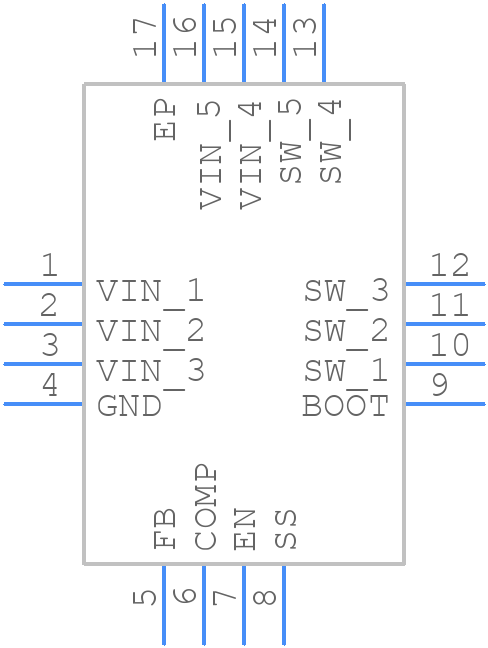 RT8251GQW - RICHTEK - PCB symbol