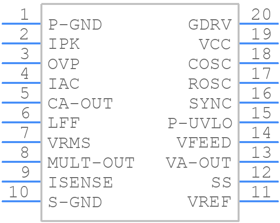 E-L4981AD013TR - STMicroelectronics - PCB symbol