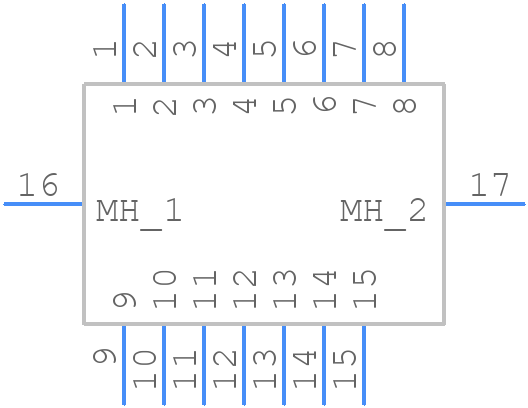 DA15-PL-24 - Adam Tech - PCB symbol