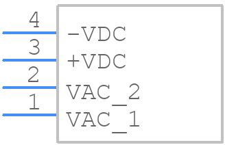 SPF480D25 - CRYDOM - PCB symbol