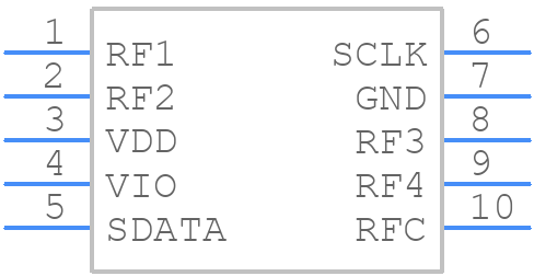 BGSA141MN10E6327XTSA1 - Infineon - PCB symbol