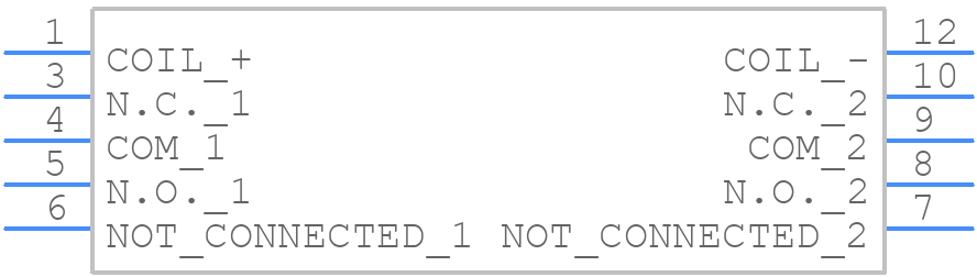 TQ2-9V - Panasonic - PCB symbol