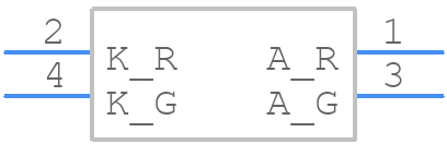 APBL3025SURKCGK-F01 - Kingbright - PCB symbol