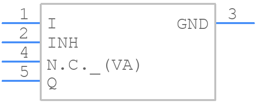 TLE4276DV50ATMA1 - Infineon - PCB symbol
